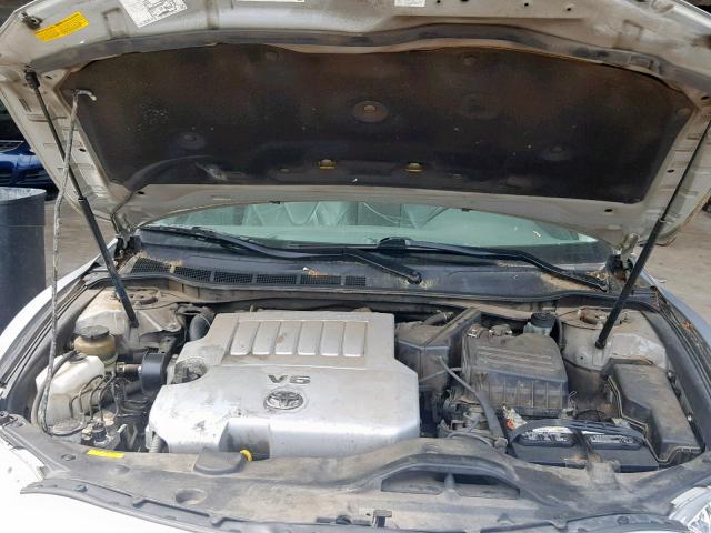 JTNBK46K673027677 - 2007 TOYOTA CAMRY NEW SILVER photo 7