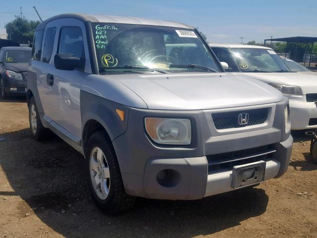 5J6YH18674L001624 - 2004 HONDA ELEMENT EX SILVER photo 1