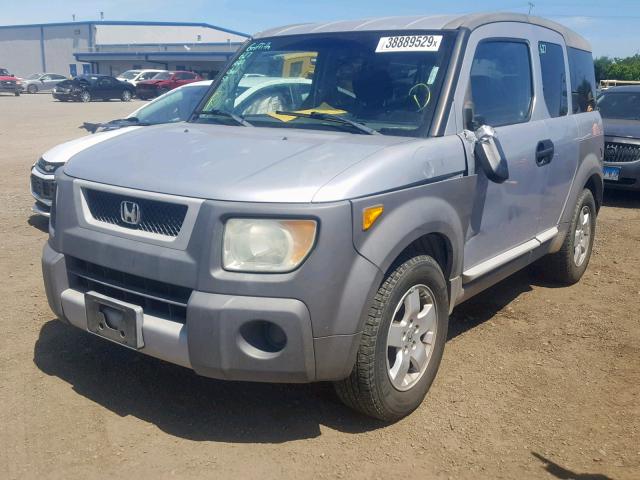 5J6YH18674L001624 - 2004 HONDA ELEMENT EX SILVER photo 2