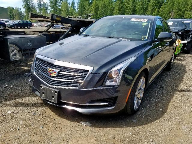 1G6AB5SX7H0150918 - 2017 CADILLAC ATS LUXURY GRAY photo 2