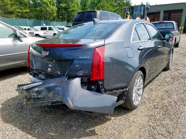 1G6AB5SX7H0150918 - 2017 CADILLAC ATS LUXURY GRAY photo 4