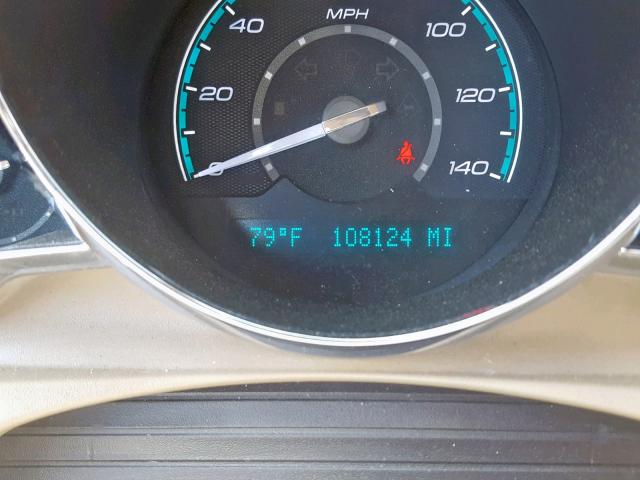 1G1ZE5E7XBF251418 - 2011 CHEVROLET MALIBU LTZ 勃艮第红 照片 8