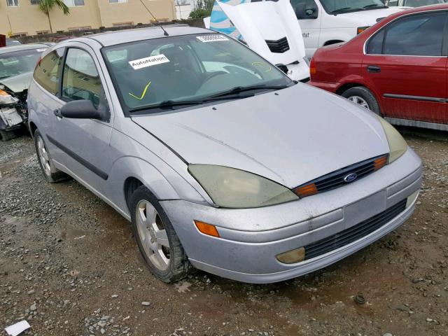 3FAFP31324R127490 - 2004 FORD FOCUS ZX3 SILVER photo 1