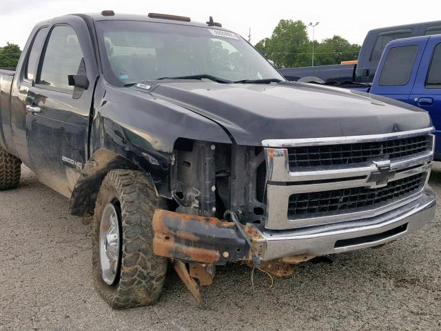 1GCHK29K27E603123 - 2007 CHEVROLET SILVERADO BLACK photo 9