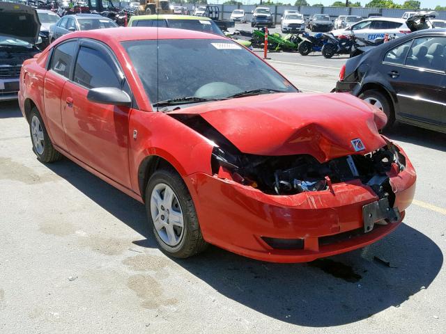 1G8AM15F46Z113329 - 2006 SATURN ION LEVEL RED photo 1