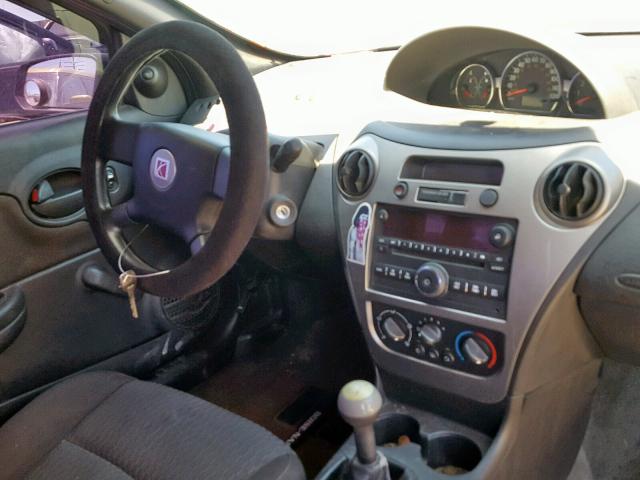 1G8AM15F46Z113329 - 2006 SATURN ION LEVEL RED photo 9