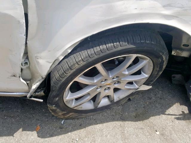 1G1ZE5E71BF398792 - 2011 CHEVROLET MALIBU LTZ თეთრი ფოტო 9