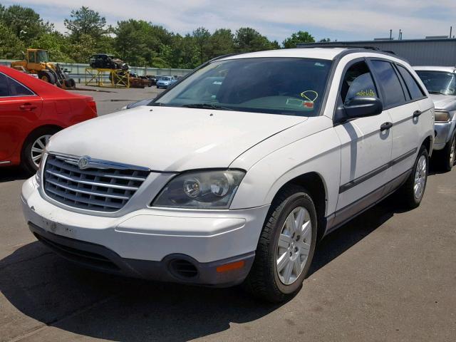 2C8GM48L15R451166 - 2005 CHRYSLER PACIFICA WHITE photo 2