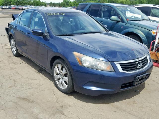 1HGCP26889A001648 - 2009 HONDA ACCORD EXL BLUE photo 1