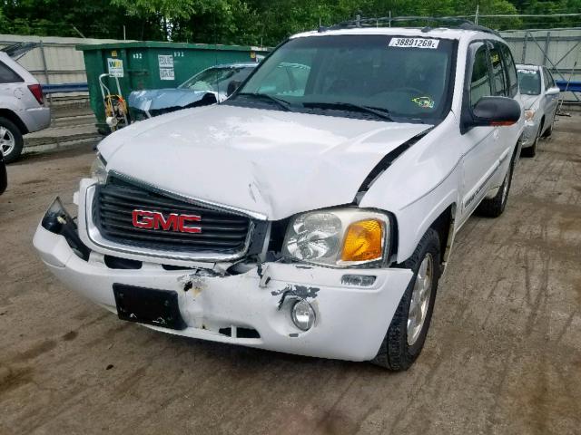 1GKDT13S852261579 - 2005 GMC ENVOY WHITE photo 2