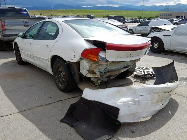 2B3HD46R7WH225266 - 1998 DODGE INTREPID WHITE photo 3