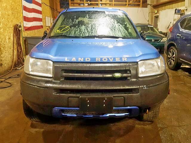 SALNM22202A354949 - 2002 LAND ROVER FREELANDER BLUE photo 9