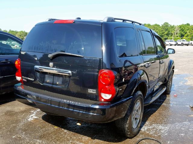 1D4HD48D55F541669 - 2005 DODGE DURANGO SL BLACK photo 4