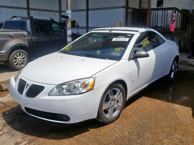 1G2ZH361294124900 - 2009 PONTIAC G6 GT WHITE photo 2