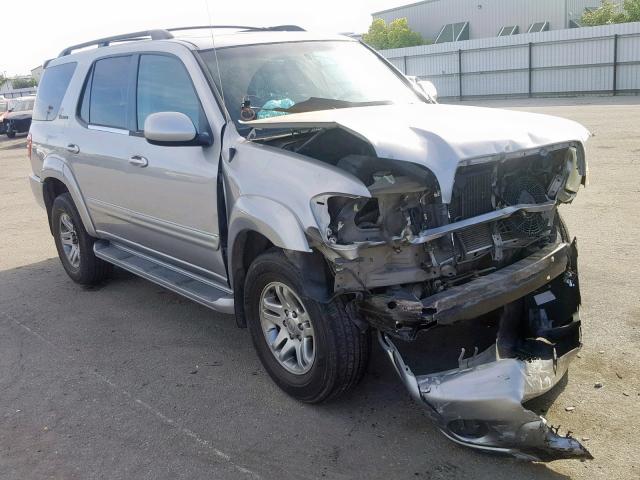 5TDBT48A72S081731 - 2002 TOYOTA SEQUOIA LI SILVER photo 1