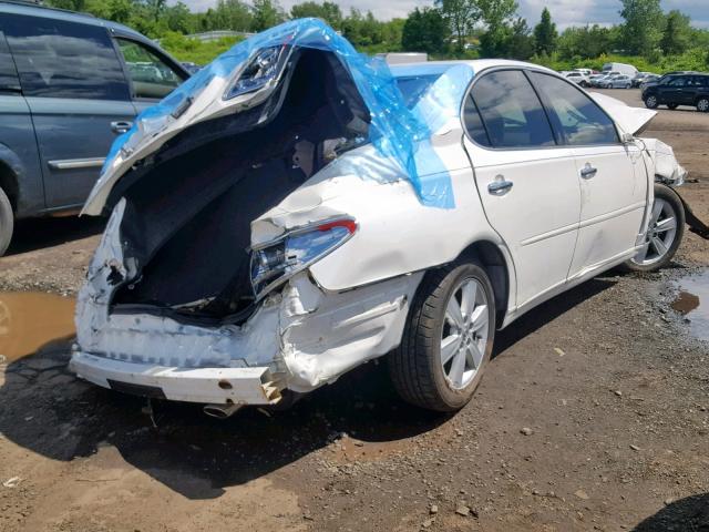 JTHBA30G455061879 - 2005 LEXUS ES 330 WHITE photo 4