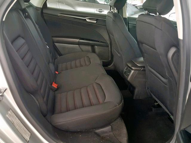 3FA6P0H99FR283389 - 2015 FORD FUSION SE SILVER photo 6