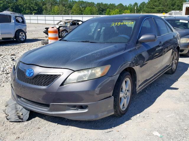 4T1BK46K87U018263 - 2007 TOYOTA CAMRY NEW GRAY photo 2