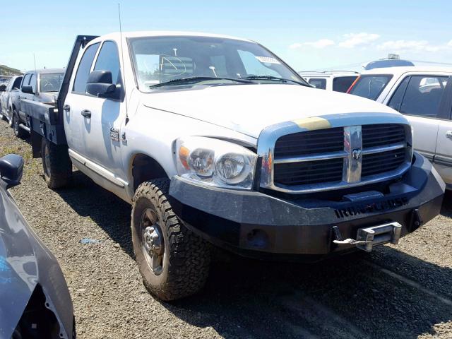 3D7KS28C37G758293 - 2007 DODGE RAM 2500 S თეთრი ფოტო 1