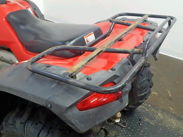 1HFTE290074310025 - 2007 HONDA TRX400 FA RED photo 13