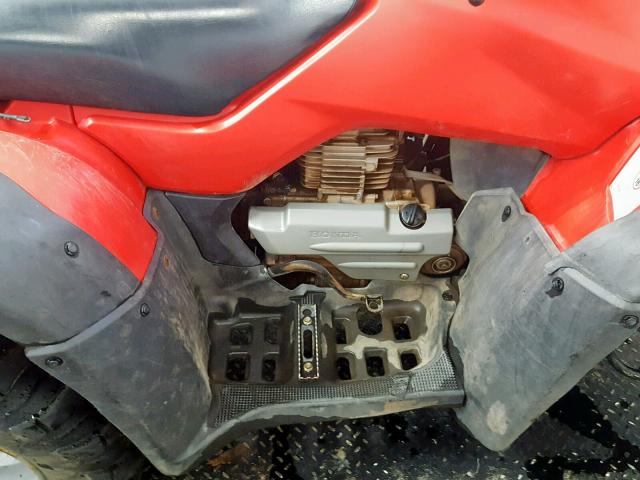 1HFTE290074310025 - 2007 HONDA TRX400 FA RED photo 5