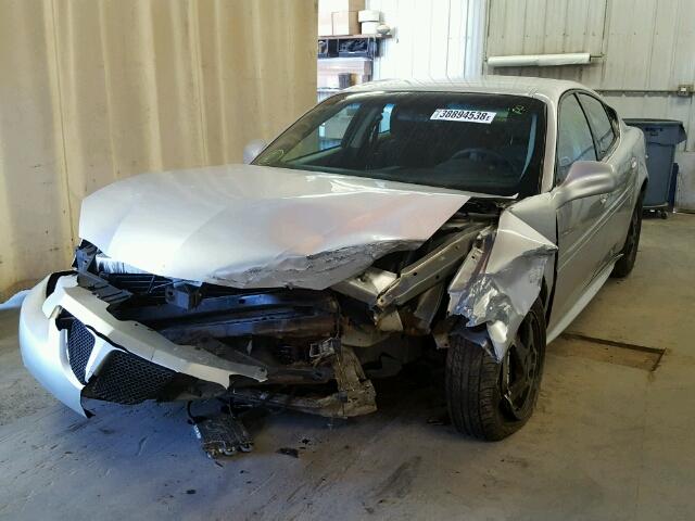 2G2WP522941145456 - 2004 PONTIAC GRAND PRIX ვერცხლისფერი ფოტო 2