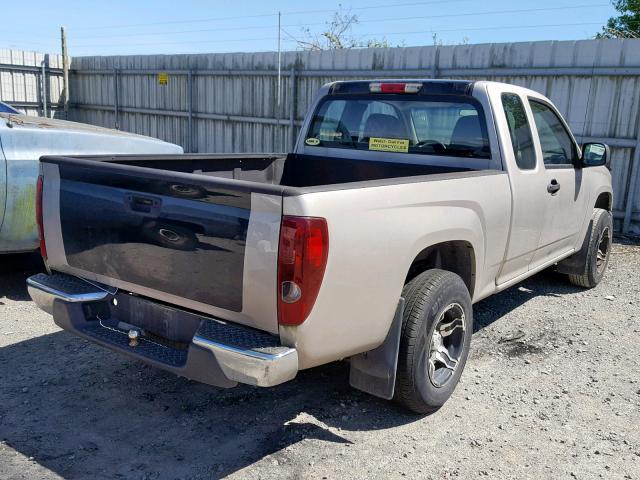 1GCCS199088100904 - 2008 CHEVROLET COLORADO GOLD photo 4