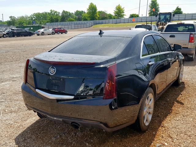 1G6AG5RX0D0159395 - 2013 CADILLAC ATS BLACK photo 4