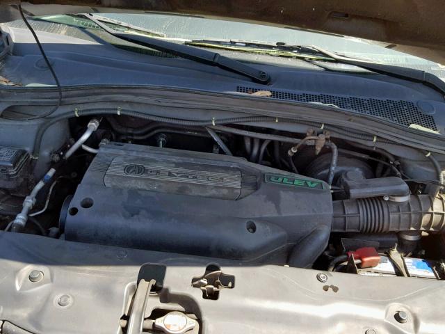 2HNYD18881H543210 - 2001 ACURA MDX TOURIN GRAY photo 7