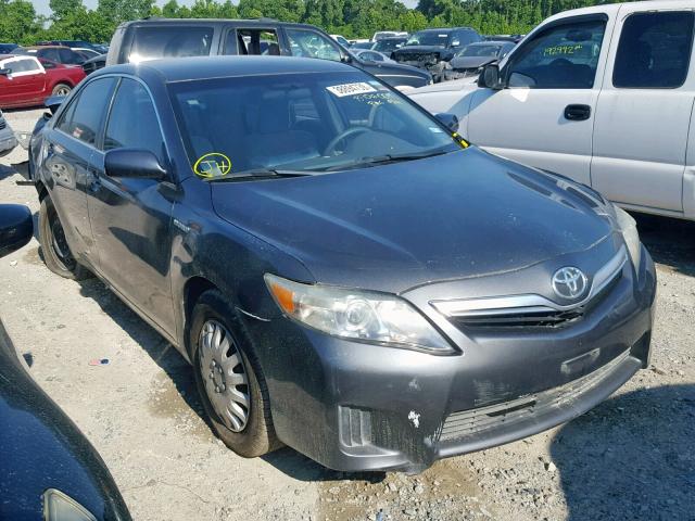 4T1BB3EK2BU138872 - 2011 TOYOTA CAMRY HYBR GRAY photo 1