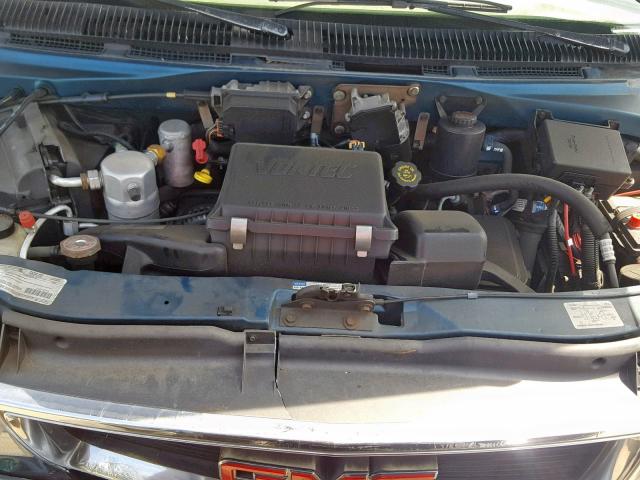 1GKDM19W9TB526739 - 1996 GMC SAFARI XT TURQUOISE photo 7