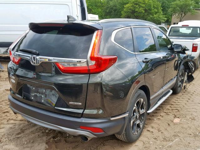 7FARW1H98JE005792 - 2018 HONDA CR-V TOURI BLACK photo 4