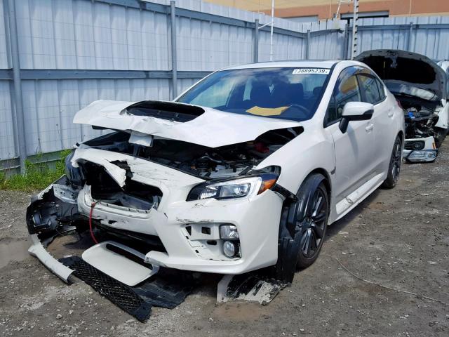 JF1VA1G65H9830294 - 2017 SUBARU WRX LIMITE WHITE photo 2