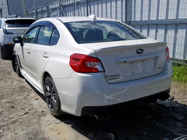 JF1VA1G65H9830294 - 2017 SUBARU WRX LIMITE WHITE photo 3