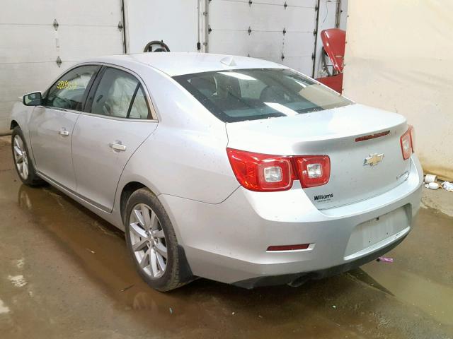 1G11H5SA5DF185366 - 2013 CHEVROLET MALIBU LTZ 银色 照片 3