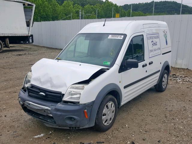 NM0LS7AN8DT137411 - 2013 FORD TRANSIT CO WHITE photo 2