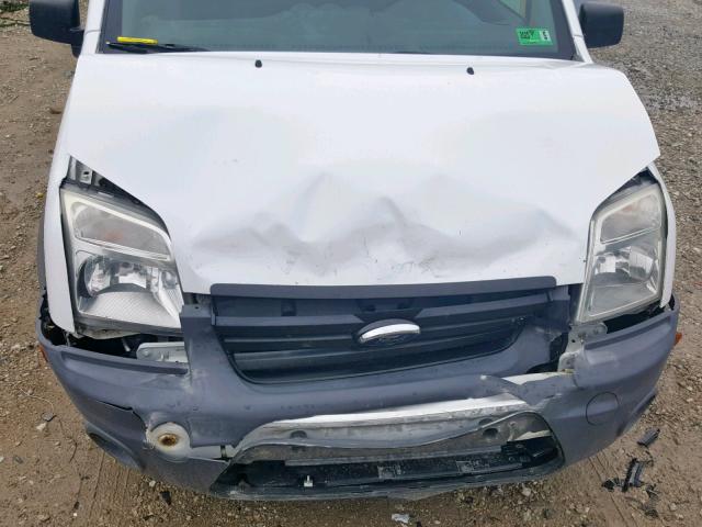 NM0LS7AN8DT137411 - 2013 FORD TRANSIT CO WHITE photo 7