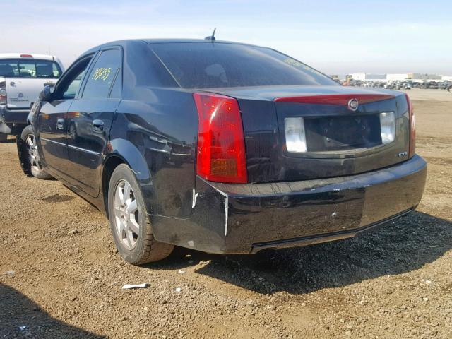 1G6DP577870176367 - 2007 CADILLAC CTS HI FEA BLACK photo 3