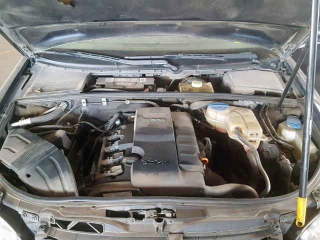 WAUAF78E98A045646 - 2008 AUDI A4 2.0T BLUE photo 7