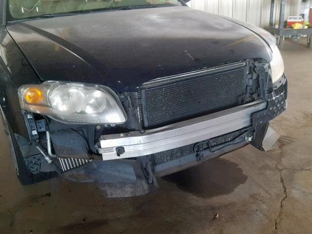 WAUAF78E98A045646 - 2008 AUDI A4 2.0T BLUE photo 9