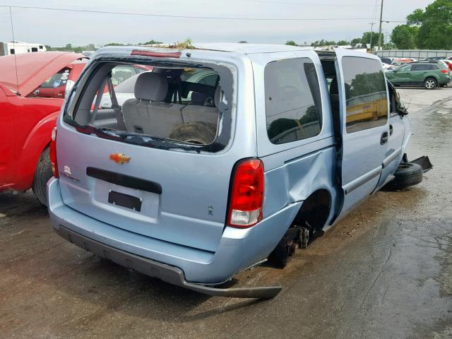 1GNDV23147D176305 - 2007 CHEVROLET UPLANDER L 蓝色 照片 4