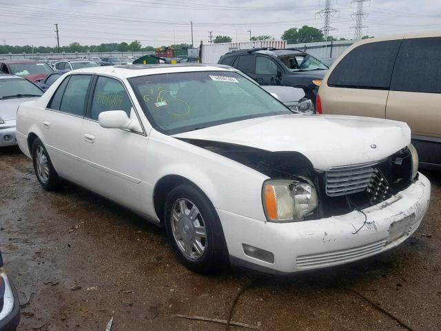 1G6KD54Y93U102231 - 2003 CADILLAC DEVILLE WHITE photo 1