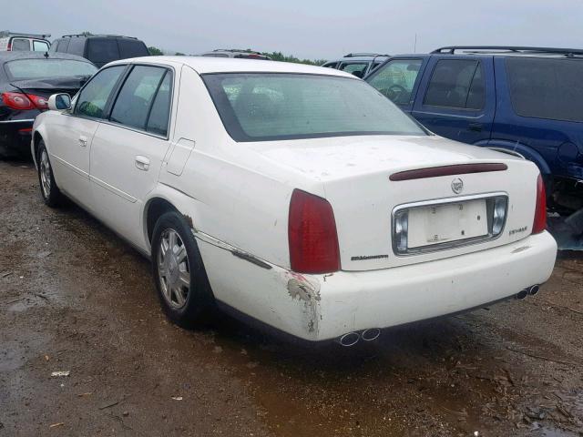 1G6KD54Y93U102231 - 2003 CADILLAC DEVILLE WHITE photo 3