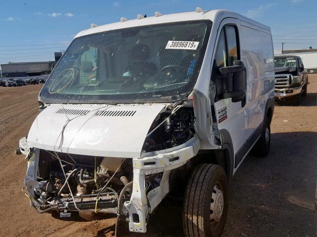 3C6TRVNG0GE131637 - 2016 RAM PROMASTER WHITE photo 2