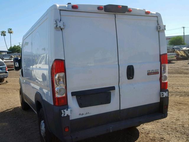 3C6TRVNG0GE131637 - 2016 RAM PROMASTER WHITE photo 3