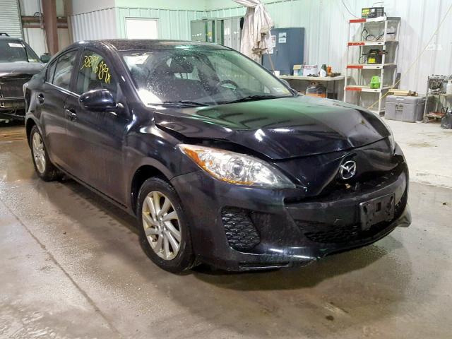 JM1BL1VG3C1511664 - 2012 MAZDA 3 I BLACK photo 1