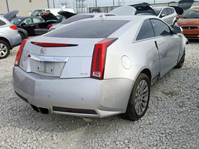 1G6DS1ED7B0101992 - 2011 CADILLAC CTS PREMIU SILVER photo 4