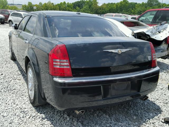 2C3KA63H16H535812 - 2006 CHRYSLER 300C BLACK photo 3