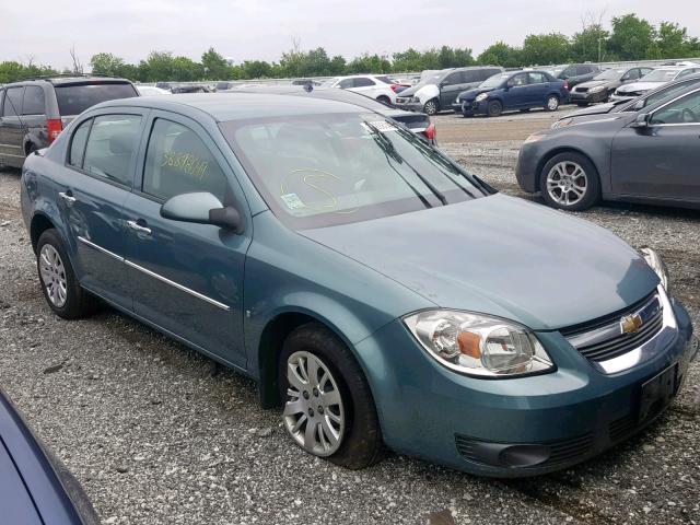 1G1AT58H697185977 - 2009 CHEVROLET COBALT LT GREEN photo 1