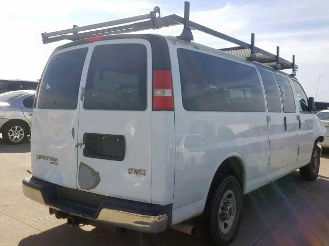 1GJHG39K981148568 - 2008 GMC SAVANA G35 WHITE photo 4